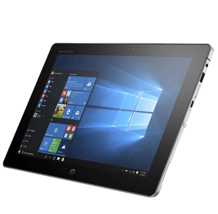 HP x2 210 G1 10.1" Detachable Tablet Laptop – Intel Atom x5-Z8300 1.44GHz / 4GB RAM / 64GB Storage / Win 10 – Silver Grey – Minor Scrathes Excellent (Used)