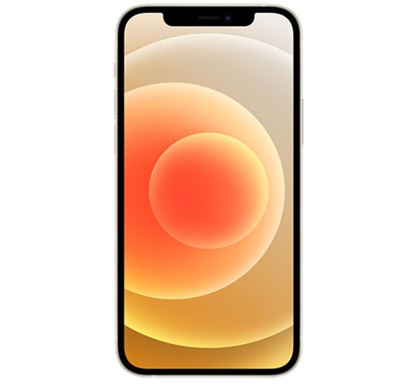 iPhone 12 128GB SS White A Grade 100% Battery Health ( Refurbished ) - Face ID not work