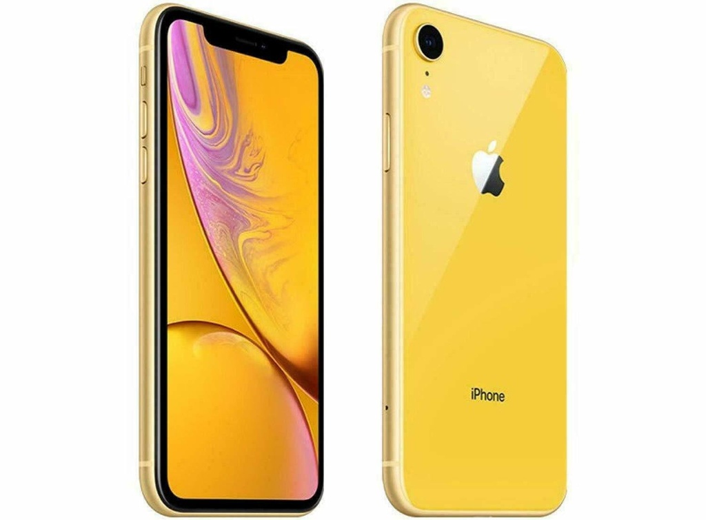 iPhone XR 64GB Yellow A Grade 100% Battery Health( Refurbished )