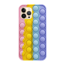 Samsung Galaxy Colorful Bubble Soft Rainbow Silicon Pop It Phone Case (SWQ) (copy)