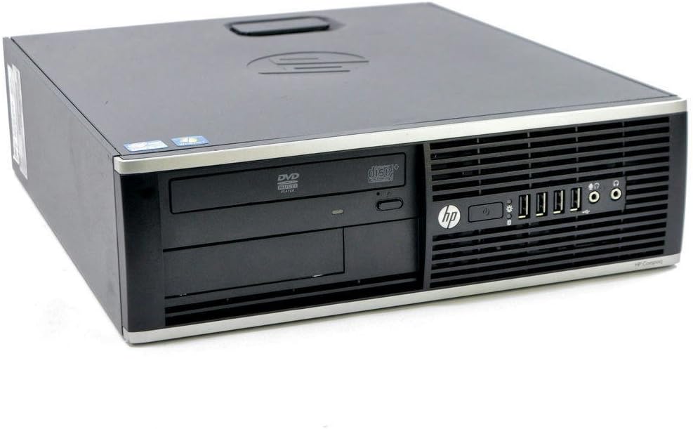 HP Compaq 8300 SFF Intel Core i5-3470 3.2GHZ Desktop PC - 8GB RAM/250GB HDD/DVD-R/Win 10 Pro - A Grade(Used)..
