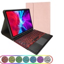 iPad 9.7'' (5th/6th, 2017/2018) / iPad Pro 9.7'' / iPad Air (1st,2nd) Case | RK508T | TPU Tablet Cover with Pen Holder & Detachable Bluetooth Keyboard with Touchpad Backlight – Rose Gold