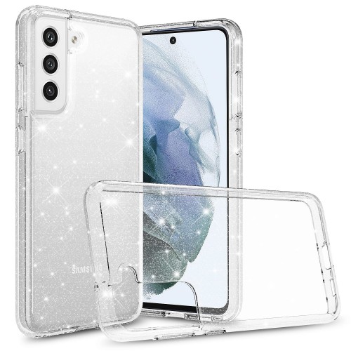 Samsung Galaxy S22 Plus Glitter Gold ShockProof Phone Case (YUVAL) 