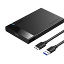 UGREEN 2.5" SATA HDD/SSD Enclosure USB 3.0 (Micro-B), 5Gbps, Tool-Free, UASP, for 7/9.5mm Black