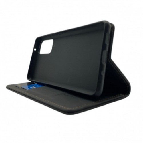 [M0710090226] Samsung A30S/A50S/A50 Nubuck Leather Wallet Flip Case 