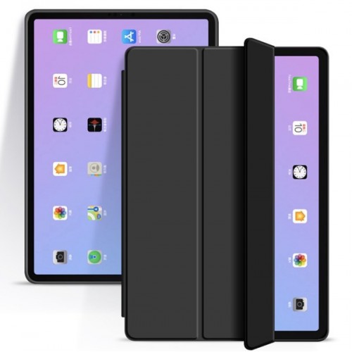 [T0680090010] iPad Pro 11'' Case (2018/2020/2021) | Soft Silicone Tablet Cover Pin Connectork – Black