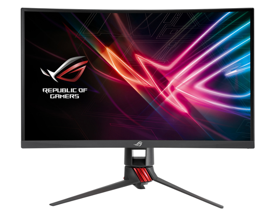 [V0100010003] ASUS ROG XG27VQ 27" Curved LCD Monitor 1920×1080 144Hz 1ms 100–240V 50–60Hz – A Grade (Used)