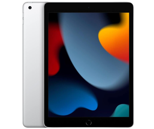 [T0010010815] iPad 9th Gen 10.2" Cellular + Wi-Fi 64GB Silver A2604  A Grade above 90% Battery Health( Refurbished )